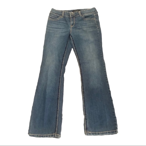 Women’s Nine West Jeans Boot Cut  Size 8 x 30 Medium Blue Denim - Picture 1 of 9